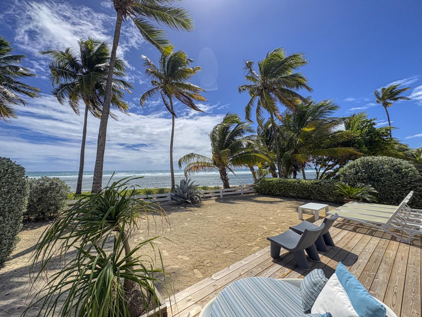 1.Location villa pied dans l'eau Saint François Guadeloupe_Plage des Raisins Clairs